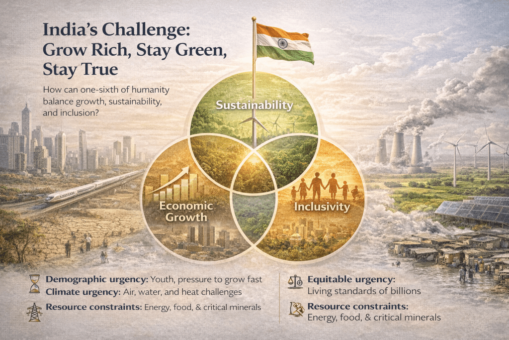 OPINION | A Conundrum Only India Must Solve: Growing rich, staying green, and staying true to ourselves