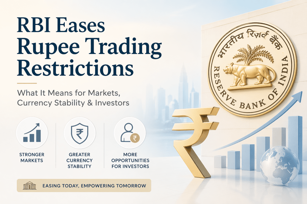 RBI Eases Rupee Trading Restrictions: What It Means for Markets, Currency Stability & Investors