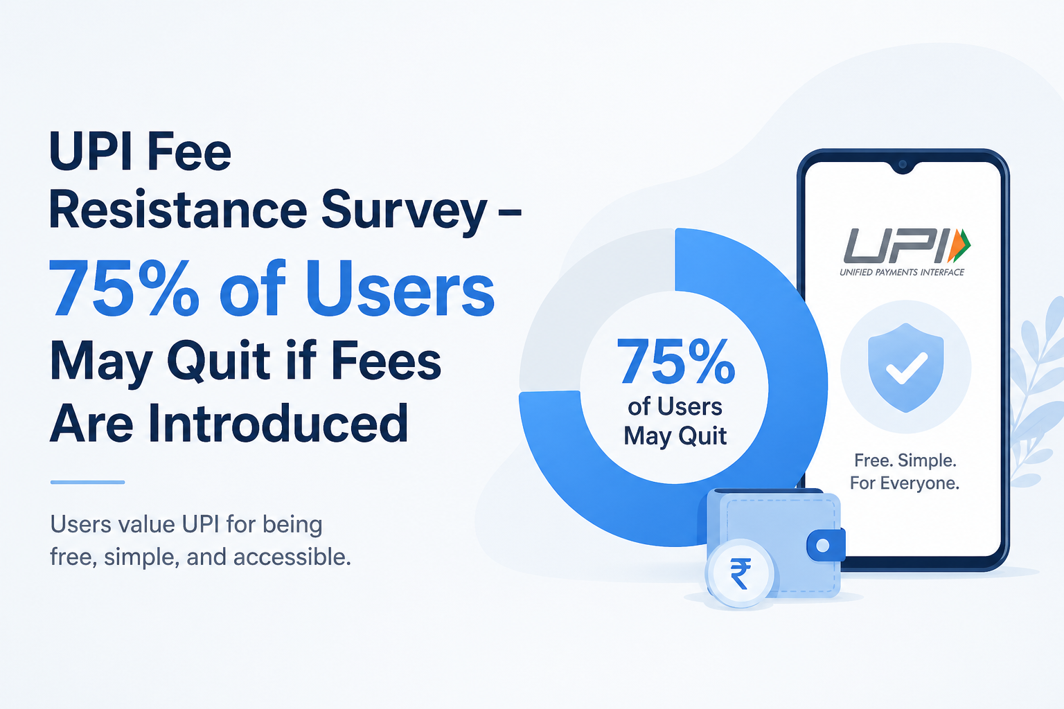 UPI users oppose transaction fees in India digital payments market