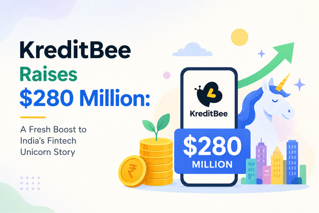 KreditBee Raises $280 Million in Series E Round – India’s Fintech Unicorn Momentum Continues