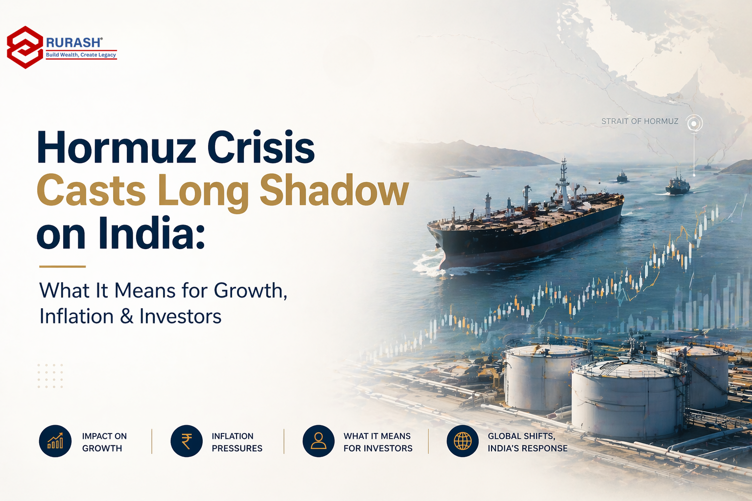 Hormuz Crisis Casts Long Shadow on India: What It Means for Growth, Inflation & Investors