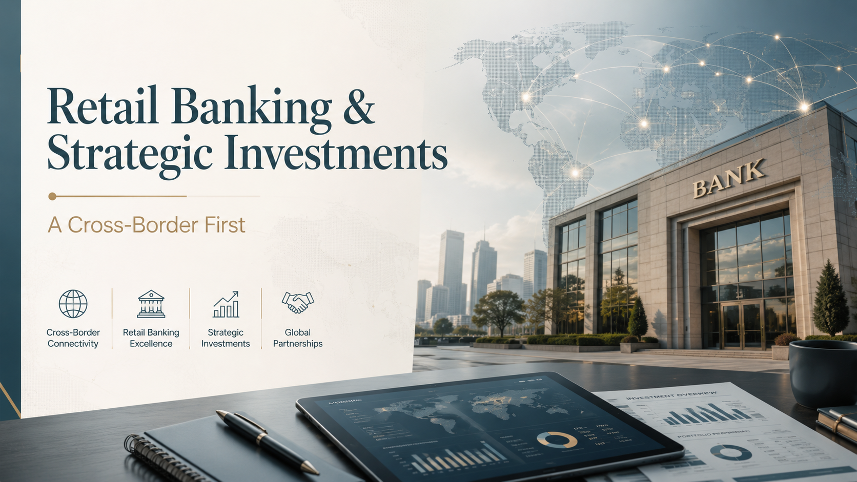 Retail banking cross border strategy and global investment expansion