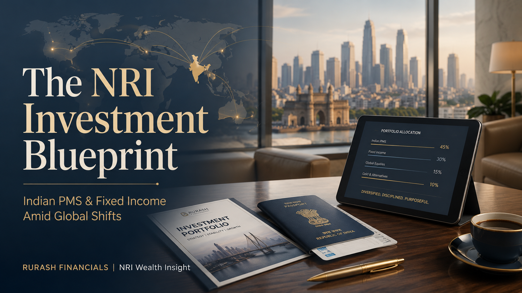 NRI investors optimizing Indian PMS and fixed income investments amid global geopolitical changes