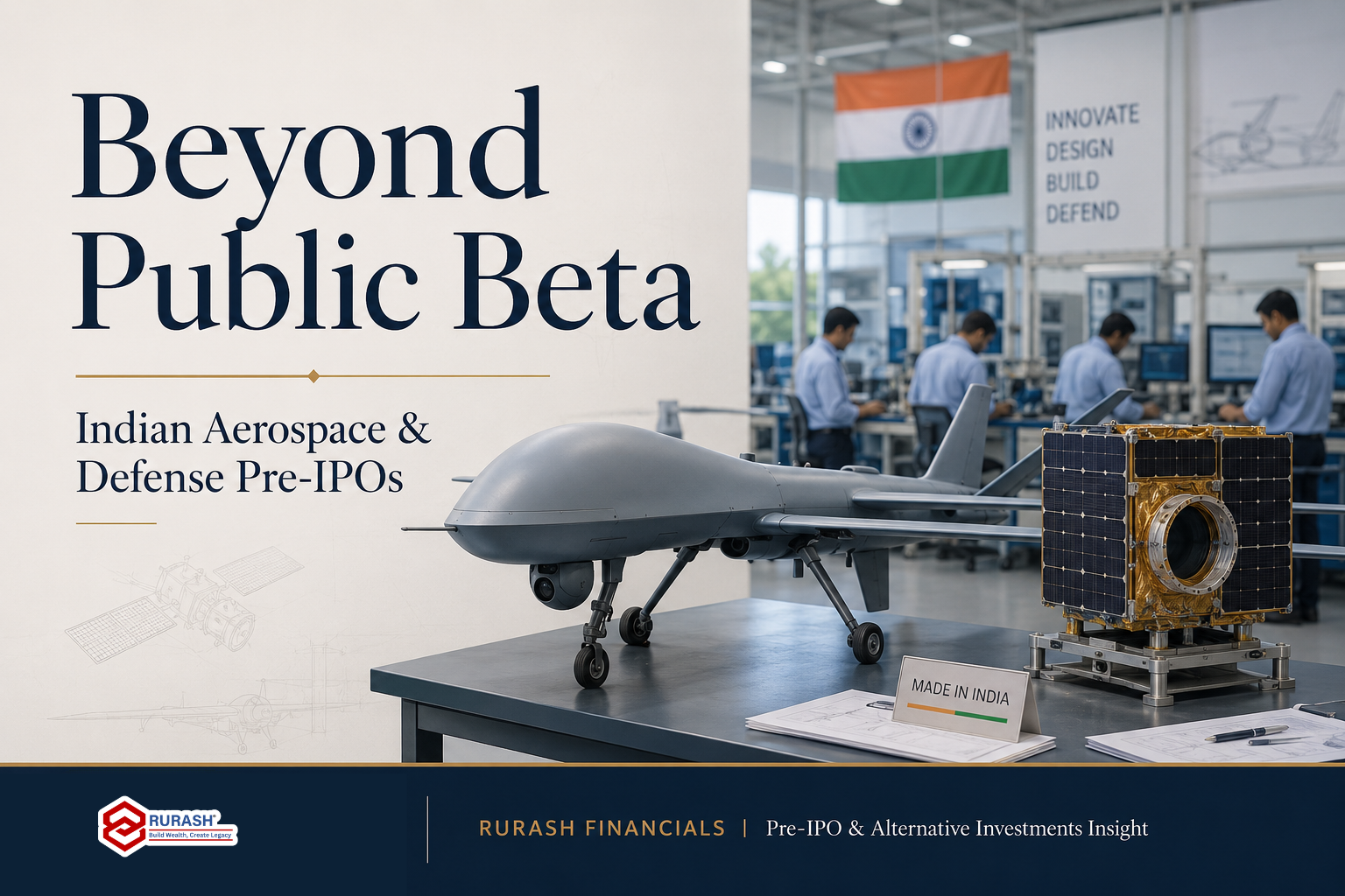 Indian aerospace and defense pre IPO investment opportunities and industry growth