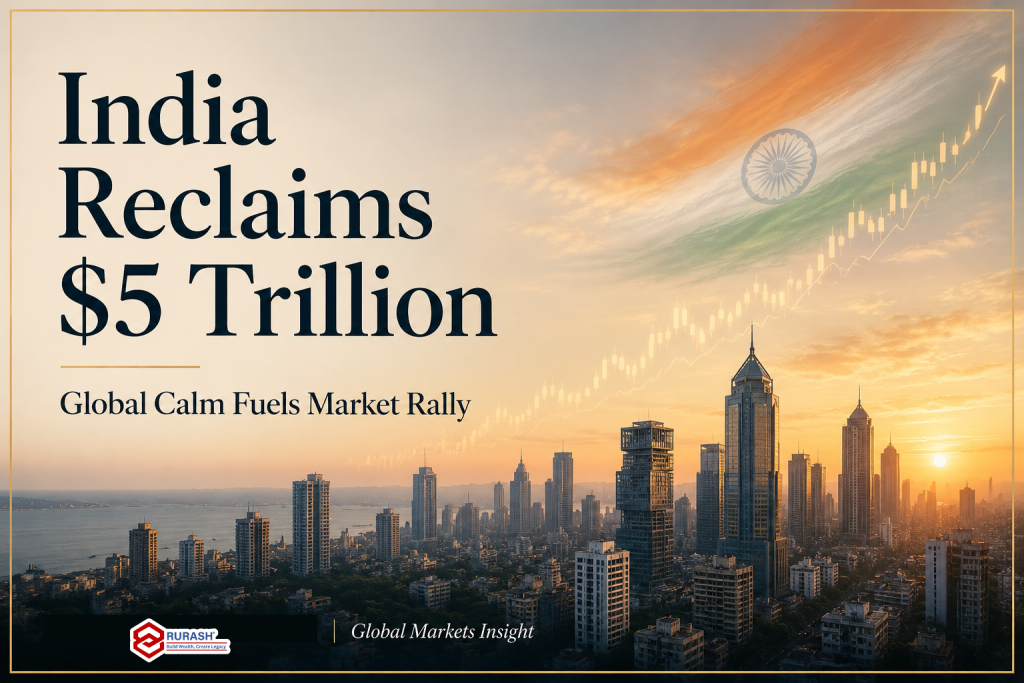 India Reclaims $5 Trillion Market Cap as US-Iran Peace Deal Fuels Markets to Six-Week High