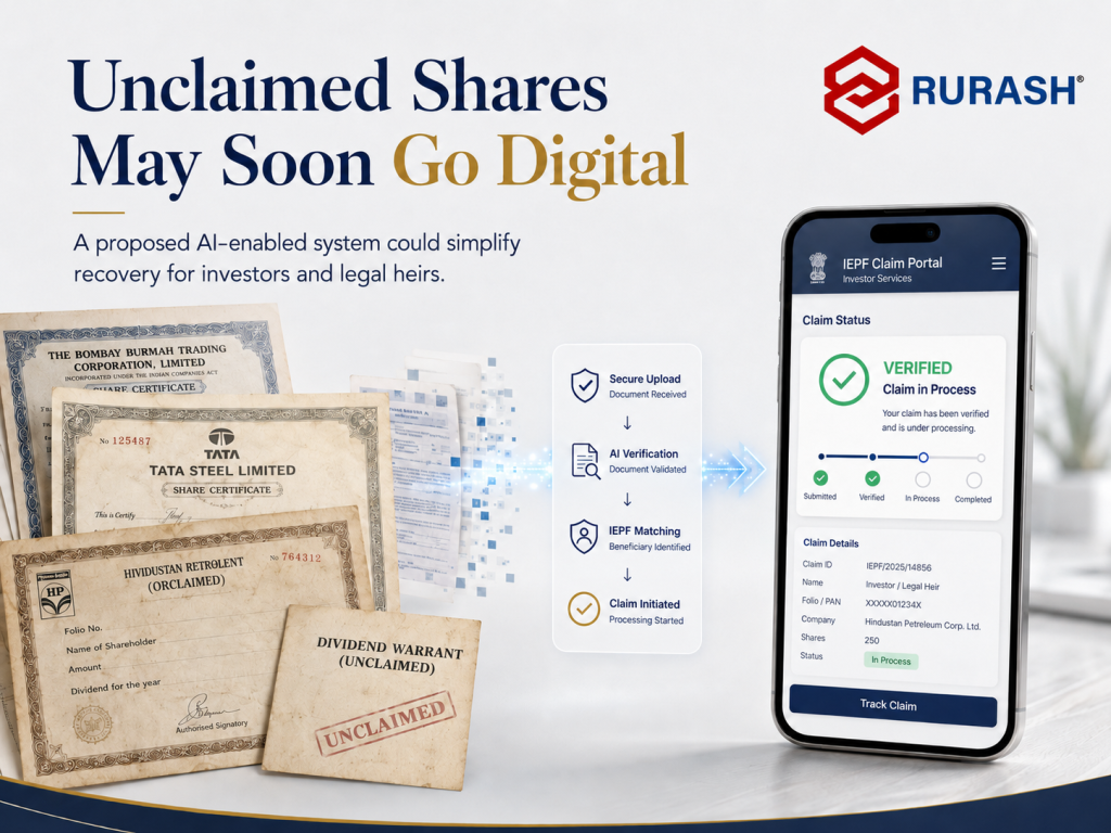 Unclaimed Shares May Go Digital: New IEPF Claim Process Explained