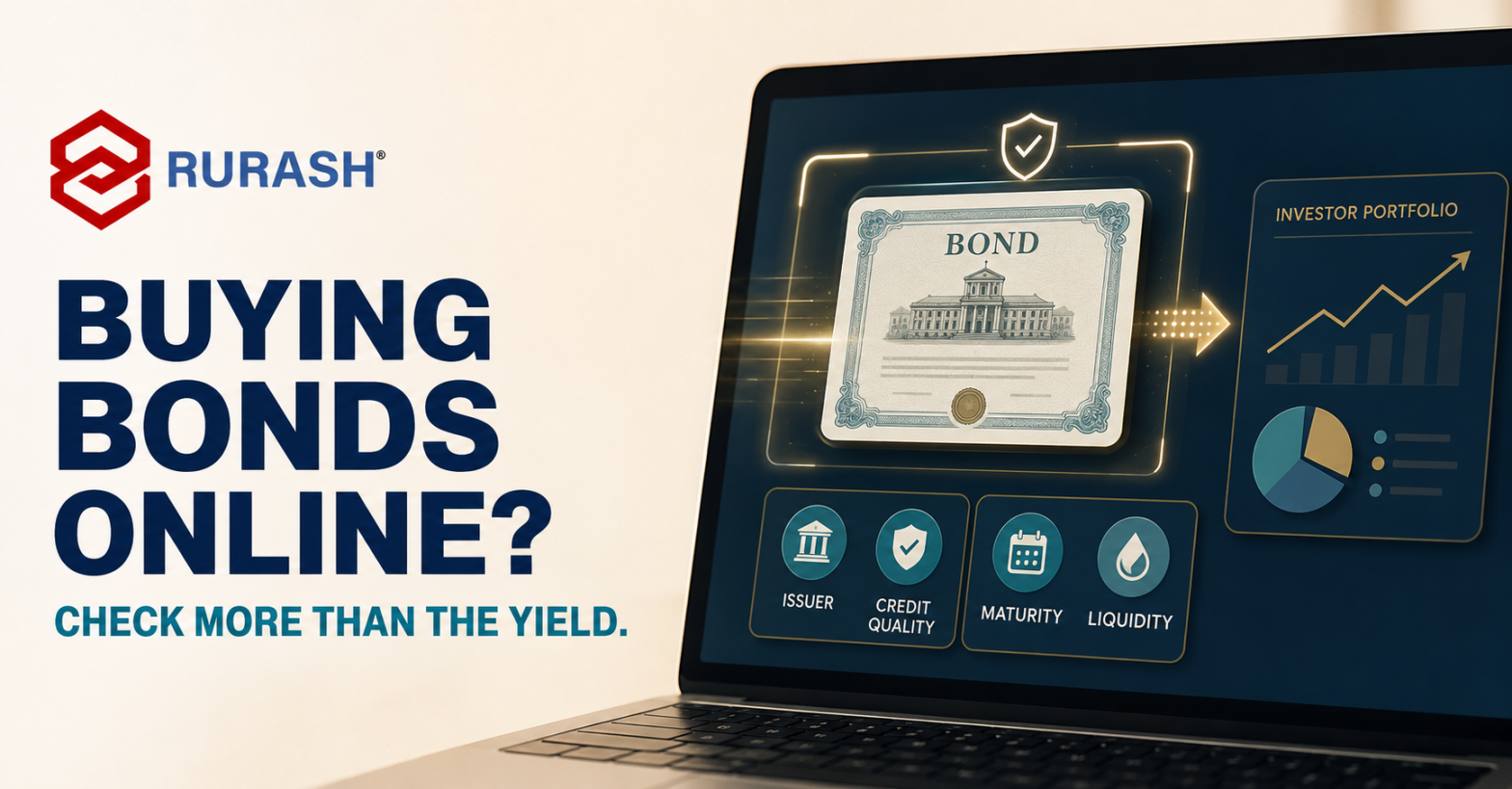Buying bonds online in India with issuer, credit quality, maturity and liquidity checks