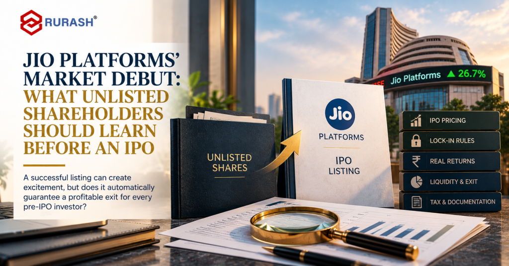 Jio Platforms’ Market Debut: What Unlisted Shareholders Should Learn Before an IPO